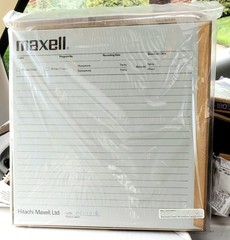 (3) NOS ! Maxell UD 35-180 10&Prime; Reel to Reel Recording Tape 3600 ft w/ STICKER