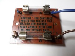Pioneer RT-1020L Two Fuse Board RWX-048
