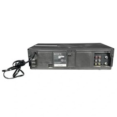 Sony VCR SLV-N55 Hi-Fi Stereo 4-Head VHS Player Recorder Tested Works No Remote