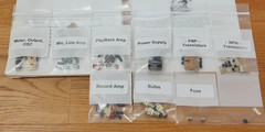 Teac AN-180 PARTIAL noise reduction restoration upgrade kit rebuild capacitor