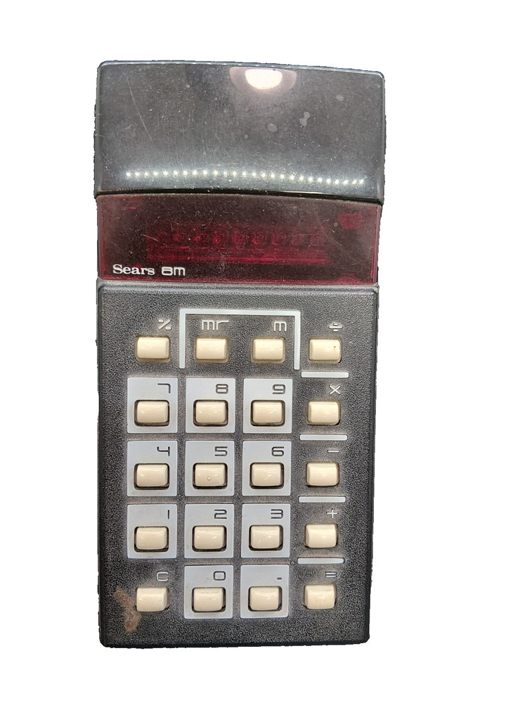 Vintage -Sears Universal Converter Calculator 801.58240 – Tested Working