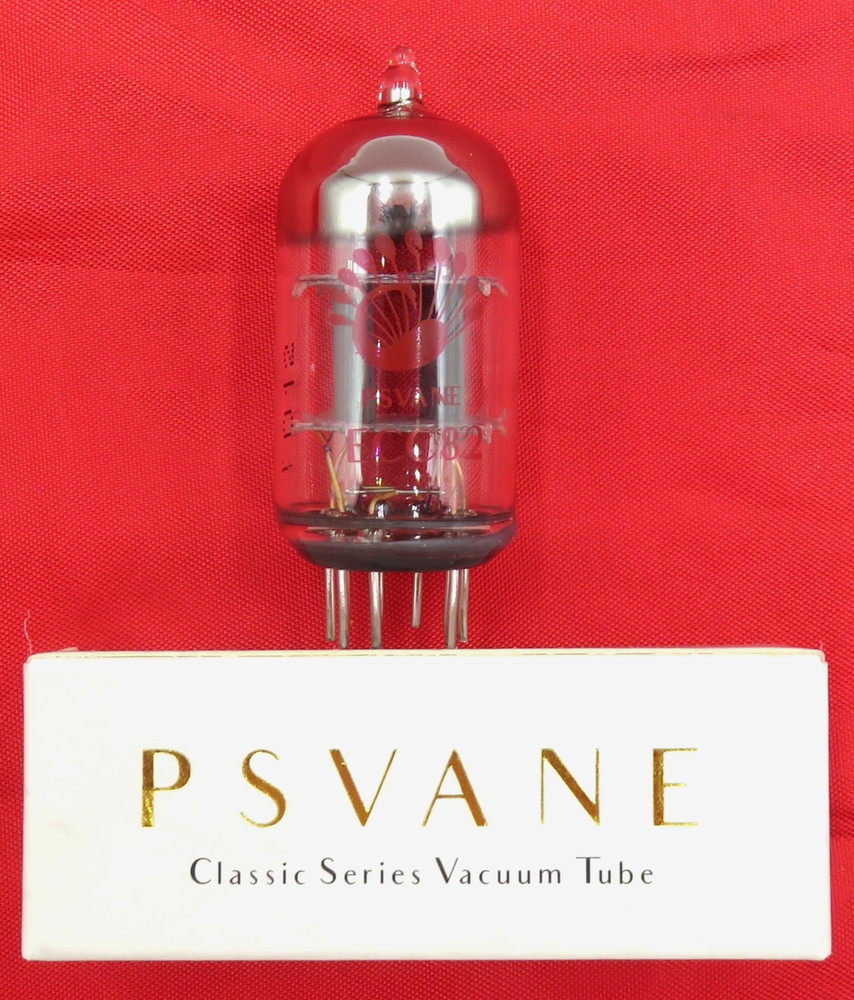 1 NOS NIB PSVANE ECC82 12AU7 Platinum Grade Preamp Amp Tube = (5814, 6189)
