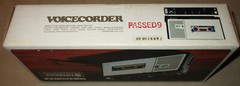 HITACHI TRQ-10 Voicecorder Cassette Tape Voice Recorder w/ Boxes – NOT WORKING