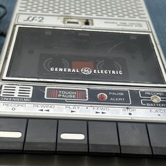 Vintage GE Silhouette-2 Cassette Tape Recorder 3-5154 A SS-2 General Electric
