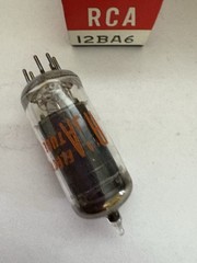 Vintage RCA GE Sylvania Int&rsquo;l C 12BA6 HF93 Vacuum Tube (5) Available