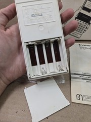 Canon TP-8 Pocket Printer Calculator w/Original Box, Manual, & Paper Tested