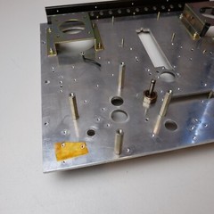 Otari MX5050 BII2 Reel to Reel – Front Deck Body Metal Plate Base Assembly