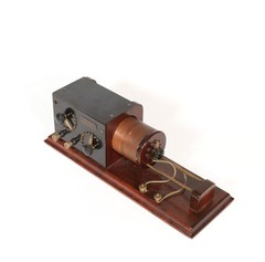 1914 Adams Morgan 7729 Navy Type Loose Coupler * Uncommon Spark Era Radio Tuner