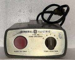 Rare Vintage General Electric GE Type 90 Tone Decoder B13M Collectors Look