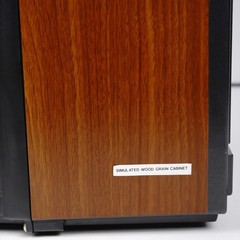 1992 Hitachi CT1394W 13&Prime; CRT TV Wood Grain Retro Gaming w/ 2 Remotes