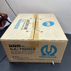 Vintage Pioneer SA-7500 II EMPTY BOX