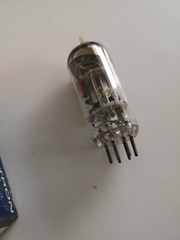 AWV 6EW6 vacuum tube radio TV valve. Made in Australia.