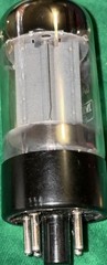 GZ34/5AR4 Mesa Baron Copper Plates Halo Getter Tube Strong Rectifier NOS Rare