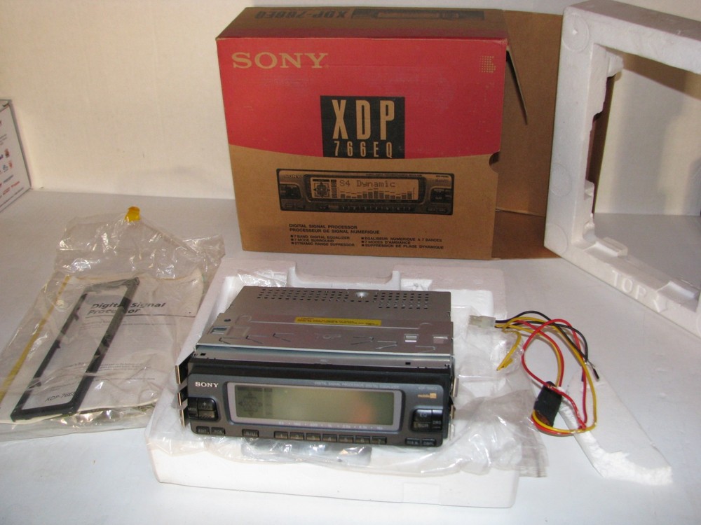 Vintage SONY MOBILE ES XDP-766EQ Used Demo 2k&rsquo;s Boxed as-is