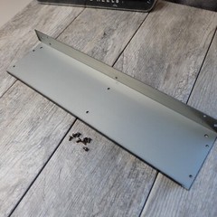 Tascam TSR-8 Reel to Reel – Rear Bottom Metal Back Cover Panel w/ Screws