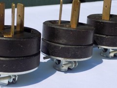 Hubbell Plug 50A. 125/250V. Male 3-Pole (Lot of 3pcs)