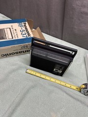 NOS Vintage Panasonic 2 Band AC-Battery AM FM Portable Radio Model RF-537-