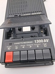 Vintage NOS Califone 1300AV Cassette Recorder Original Box New Old Stock Tested