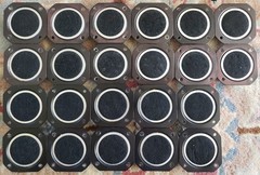 22 SAWAFUJI DYNAWAVE SS-8 DYNAPLEAT Tweeters, Match with DP-12 Woofer/Midranges