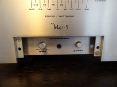 Marantz MA-5 Monoblock Power Amplifier PAIR Serviced Champagne Japan -FS