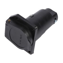 1pc For 12V 7 Pin Round Trailer Plug 7 Way Socket Adapter Wiring Connector
