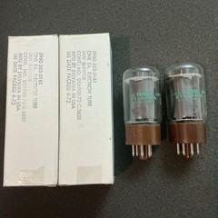Rare NOS Tung Sol 5881 / Sylvania 6L6WGB Tubes MATCHED Amplitrex Test Fender Amp