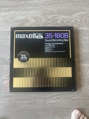 Maxell UD-XL Professional 35-180B Sound Recording Tape 10.5” NAB Hub METAL Reel