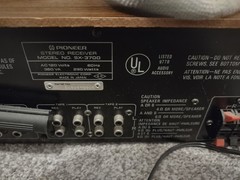 Pioneer SX-3700 AM/FM Vintage Stereo Receiver Amplifier