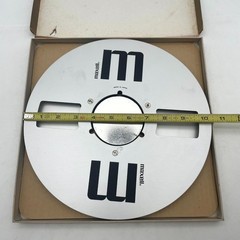 Maxell UD 35-180 Aluminum Take-Up Reel 10.5&Prime; for Reel-to-Reel Tape Recording
