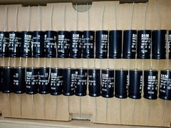 100pcs NOS SIEMENS S+M 100uF 160V B43590-S1107-T HI END AX CAPS FOR AUDIO!