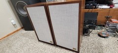 Acoustic research AR-5 speakers New Foam Surrounds,Good Working Condition