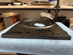 Pioneer PL-255 PL-115D Vintage Turntable parts Original Top plate