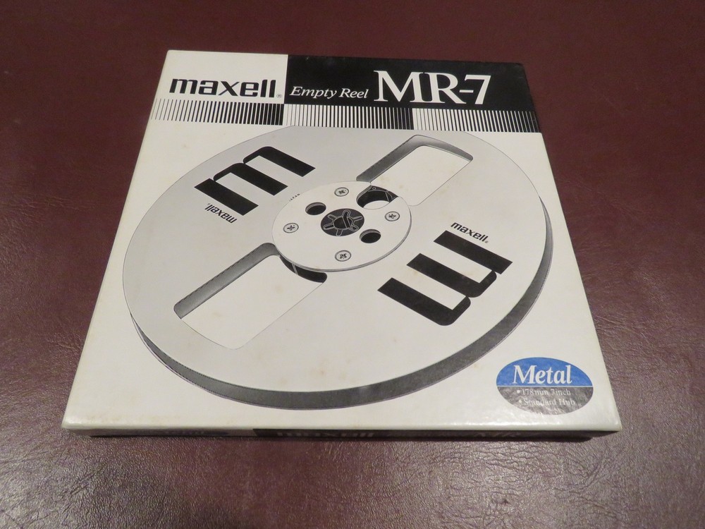 Reel to Reel MAXELL MR-7 EMPTY METAL REEL NEW