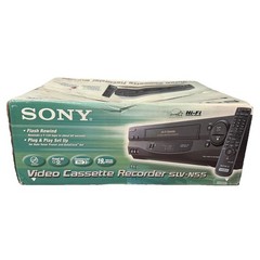 NEW Sony SLV-N55 Hi Fi 4 Head Stereo VCR video cassette recorder VHS Player