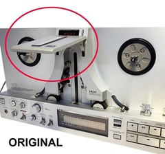 AKAI GX 77 tapehead cover door