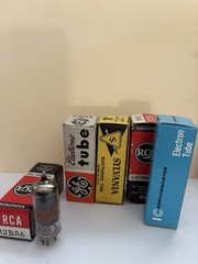 Vintage RCA GE Sylvania Int&rsquo;l C 12BA6 HF93 Vacuum Tube (5) Available