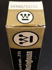 5U4GB / 5AS4A Westinghouse VACUUM TUBE – GUARANTEED