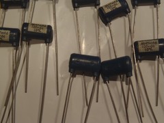 Qty(10) .0047uf 100VDC Plastic Molded Film/Foil Capacitors NOS 10%