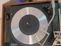 RARE General Electric Man Made Diamond Stylus Turntable CA442h Record Player