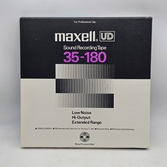 Maxell Sound Recording Tape Model: UD 35-180 Sound Recording Low Noise Hi-Output