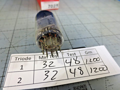 RCA 7025 12AX7 ECC83 Tube in box NOS (TESTED W/ TV-7D/U)