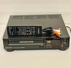 Emerson VCR968 VHS Video Cassette Recorder 4-Head Auto Tracking w/ OEM Remote