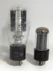 TESTED RCA 83 & RCA 5Y3GT TUBE TESTER RECTIFIER SET AS USED IN THE HICKOK TESTES