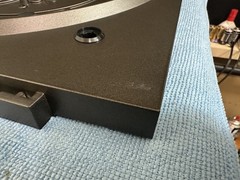 Pioneer PL-255 PL-115D Vintage Turntable parts Original Top plate