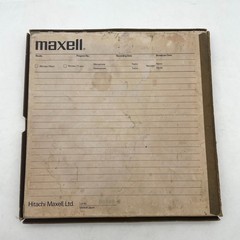 Maxell UD 35-180 Aluminum Take-Up Reel 10.5&Prime; for Reel-to-Reel Tape Recording
