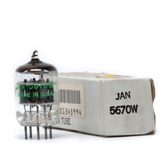 5670W/5670/396A GE NOS Tube Röhre Lampe Valvola Valvula Valve 진공관 真空管 电子管