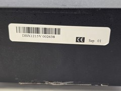 dbx 1215 DBX1215V Dual-Channel 15-Band Graphic Equalizer Vintage Audio