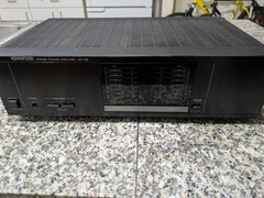 Vintage Kenwood KM-106 Stereo Power Amplifier 125 Watts Per Channel Tested