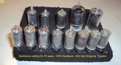 Vintage NIXIE Tubes 11 are National NL-950S types, 2 are Ampex types.