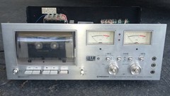 Pioneer CT-F8282 Vintage Stereo Cassette Deck – No Cover PROJECT UNIT but Works!